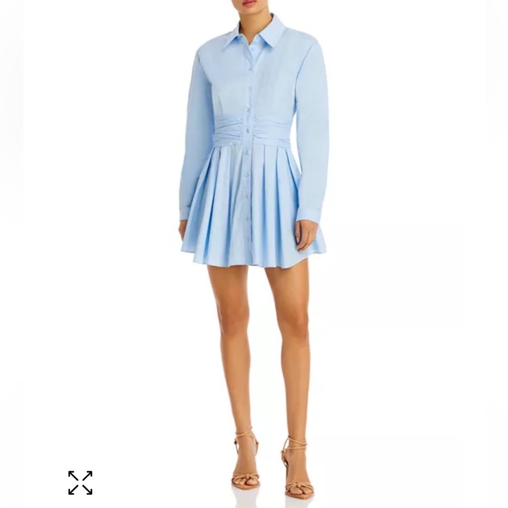 Nwt Bardot Leoni Mini Shirt Dress